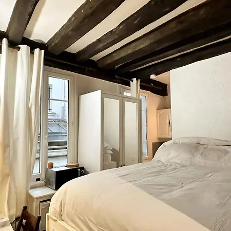 Cute Marais Near Metro Heart Of N4-22 * Parigi